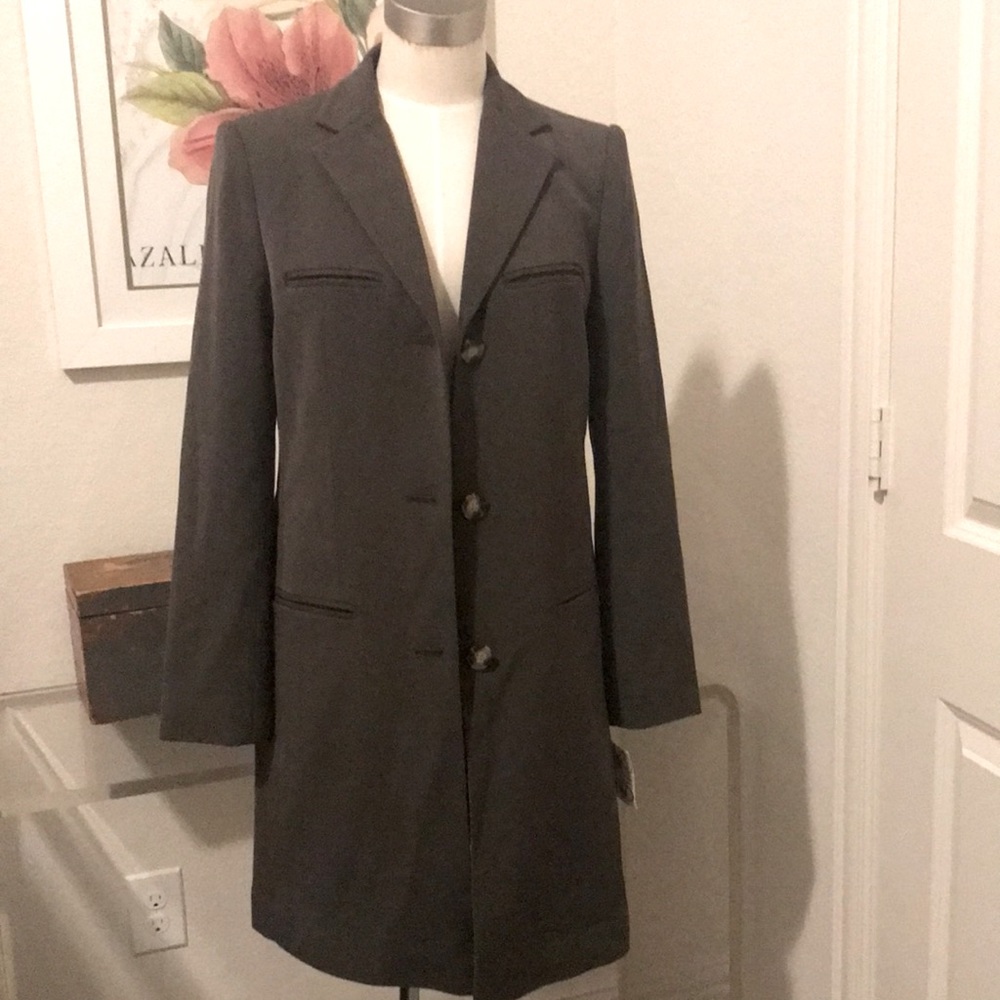 Club Monaco 3 Button Long Coat NWT small